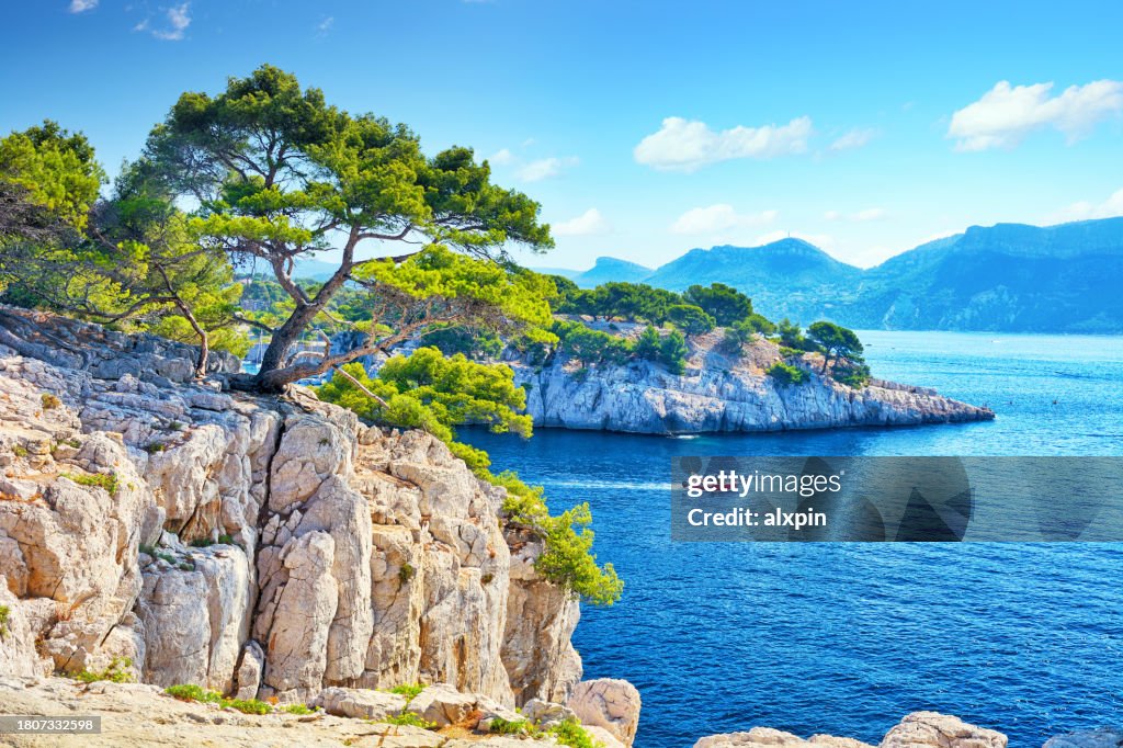 Calanques von Marseille in Frankreich