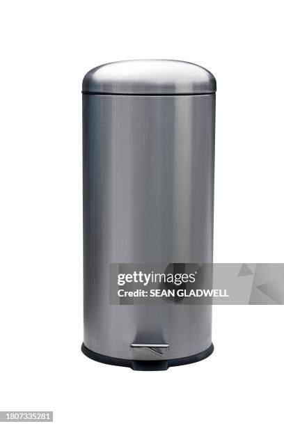 trash can - garbage can stock pictures, royalty-free photos & images