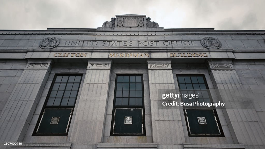 Art deco post office building, USA