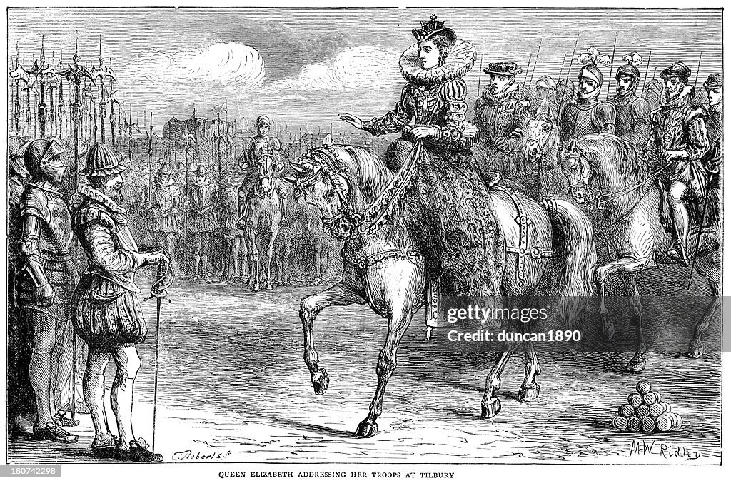 Queen Elizabeth I at Tilbury