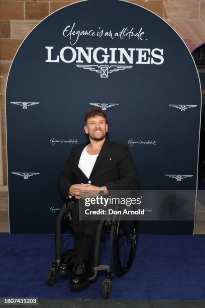 Dylan Alcott attends a Longines event at Campbell's Store on November 22, 2023 in Sydney, Australia.