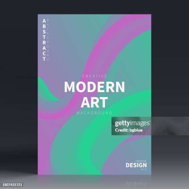brochure template layout, purple cover design, business annual report, flyer, magazine - magenta gradient stock illustrations