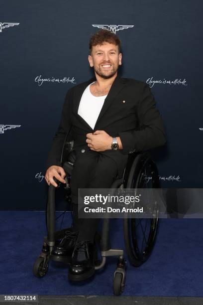 Dylan Alcott attends a Longines event at Campbell's Store on November 22, 2023 in Sydney, Australia.