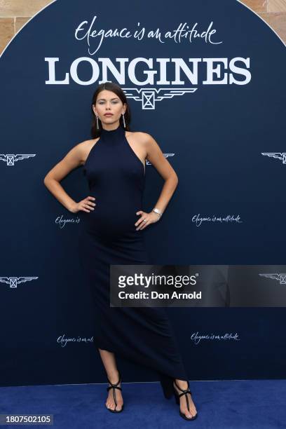Georgia Fowler attends a Longines event at Campbell's Store on November 22, 2023 in Sydney, Australia.