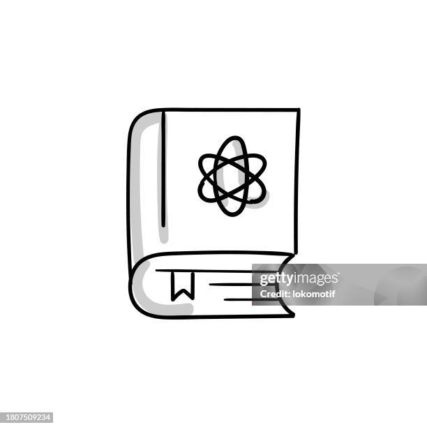 science book sketchy doodle vector line icon with editable stroke. the icon is suitable for web design, mobile apps, ui, ux, and gui design. - medical library stock illustrations