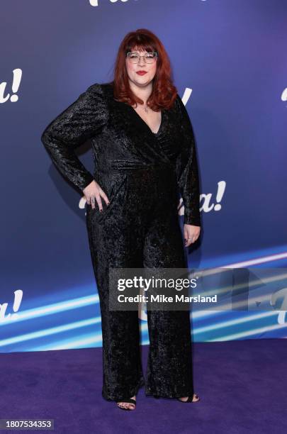 Jenny Ryan arrives at the ITV Palooza 2023 at Theatre Royal Drury Lane on November 21, 2023 in London, England.