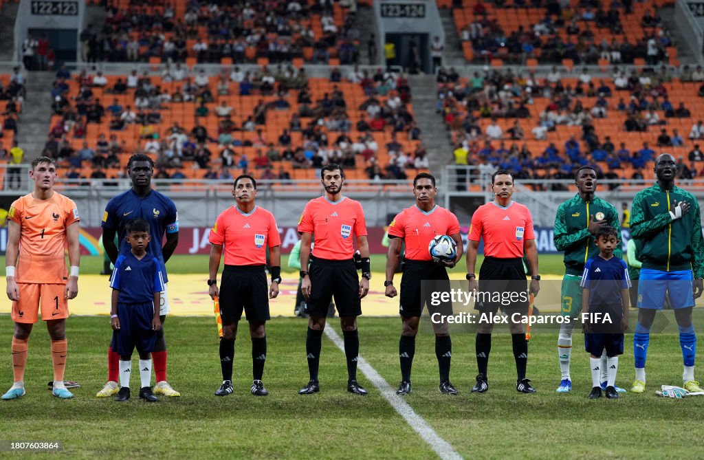 France v Senegal - Round 16: FIFA U-17 World Cup