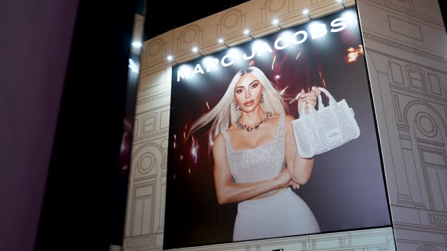 GBR: Kim Kardashian Leads New Marc Jacobs Campaign In London