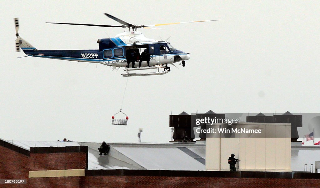 Shooting At Washington DC Navy Yard Reportedly Leaves Several Wounded