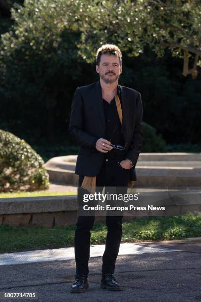 The singer Coque Malla, on his arrival at the reception of the Mayor of Barcelona to the winners of the Premios Ondas 2023, at the Palacete Albeniz,...