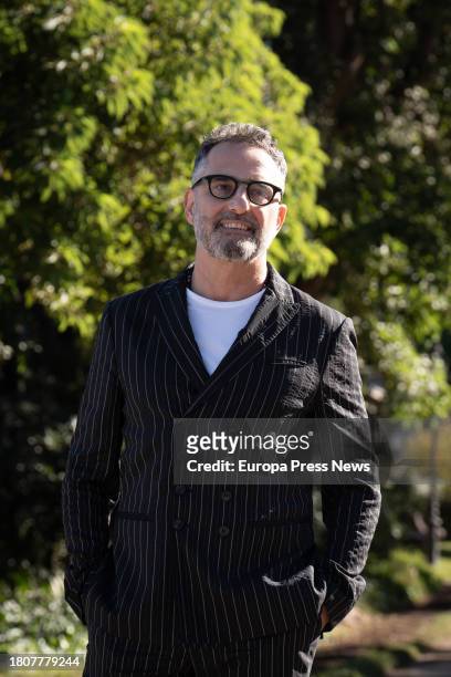 Singer-songwriter Jorge Drexler during the reception of the Mayor of Barcelona to the winners of the Premios Ondas 2023, at the Palacete Albeniz, on...