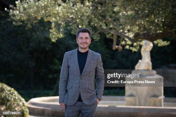 Journalist Carlos del Amor during the reception of the Mayor of Barcelona to the winners of the Premios Ondas 2023, at the Palacete Albeniz, on 22...