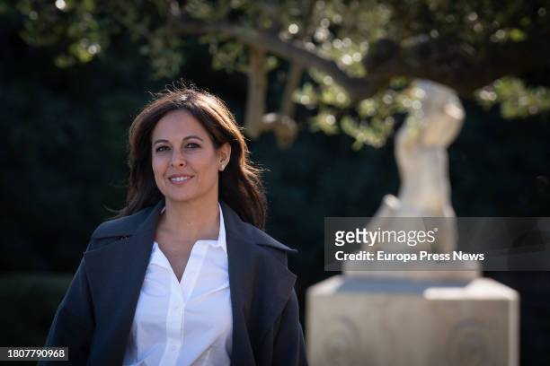 Journalist and writer Mara Torres during the reception of the Mayor of Barcelona to the winners of the Premios Ondas 2023, at the Palacete Albeniz,...