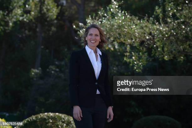 Journalist Silvia Intxaurrondo during the reception of the Mayor of Barcelona to the winners of the Premios Ondas 2023, at the Palacete Albeniz, on...