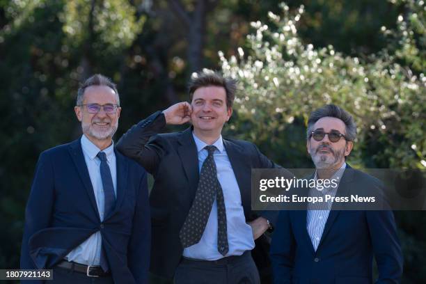 The Late Xou team during the reception of the Mayor of Barcelona to the winners of the Premios Ondas 2023, at the Palacete Albeniz, on 22 November,...