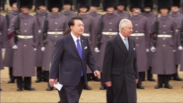 GBR: The State Visit Of The President Of The Republic Of Korea - Day 1
