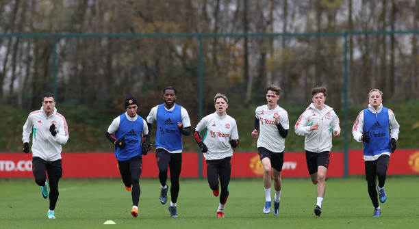 GBR: Manchester United Training Session