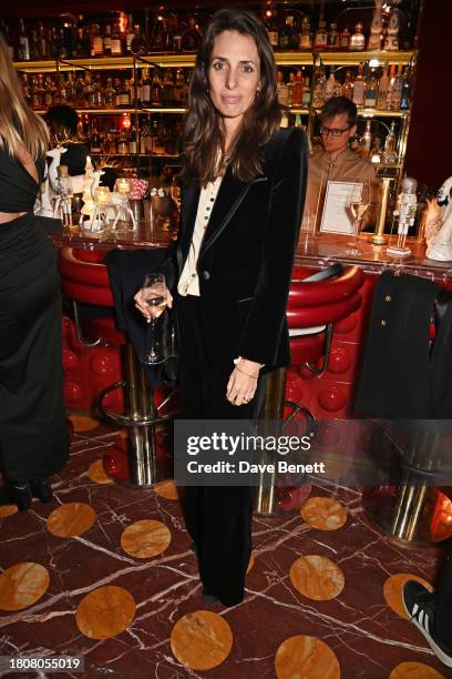 Marina Hanbury attends the Mrs Alice x Della Vite cocktail party hosted by Poppy Delevingne and Alice Naylor-Leyland to celebrate the start of the...