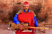 Street musician in Marrakesh, Morocco