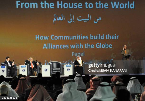 Haris Silajdzic, member of the Bosnian Presidency, Palestinian Prime Minister Salam Fayyad, Saudi Prince Turki al-Faisal, former ambassador to the...