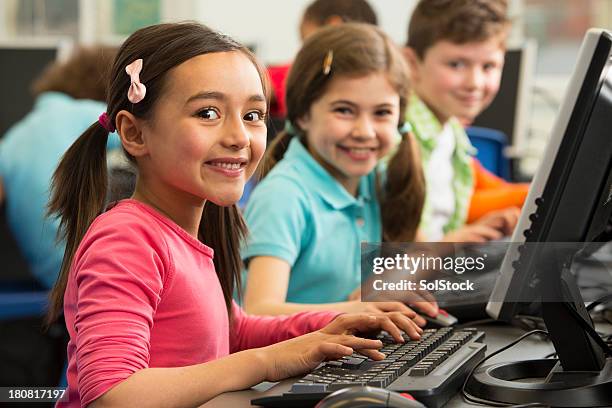 2,570 Computer Lab Kids Stock Photos, High-Res Pictures, and Images ...