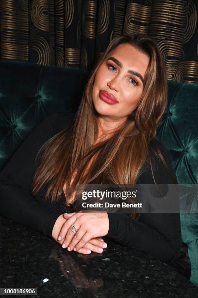 Lauren Goodger attends Magic Mike Live's 5th Birthday in the West End at The Hippodrome Casino on November 28, 2023 in London, England.