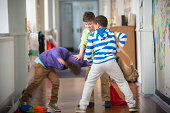 Bullying In The School Corridor