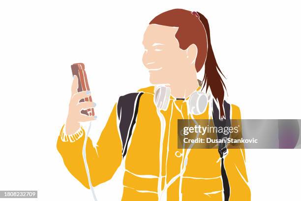i should take a selfie - student support services stock illustrations