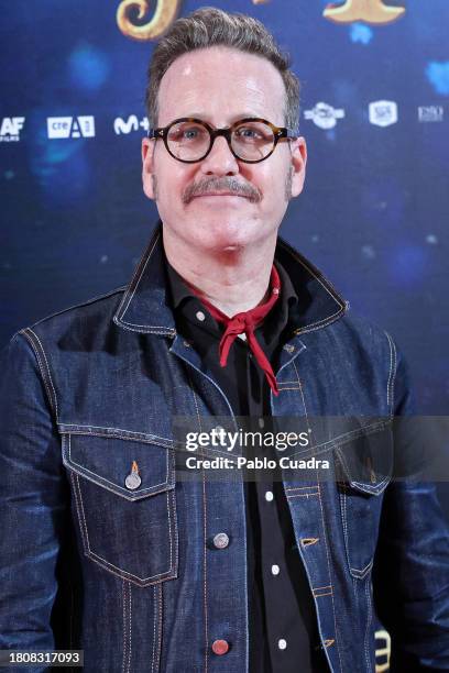 Joaquín Reyes attends the Madrid premiere of "La Navidad En Sus Manos" at Cine Callao on November 22, 2023 in Madrid, Spain.