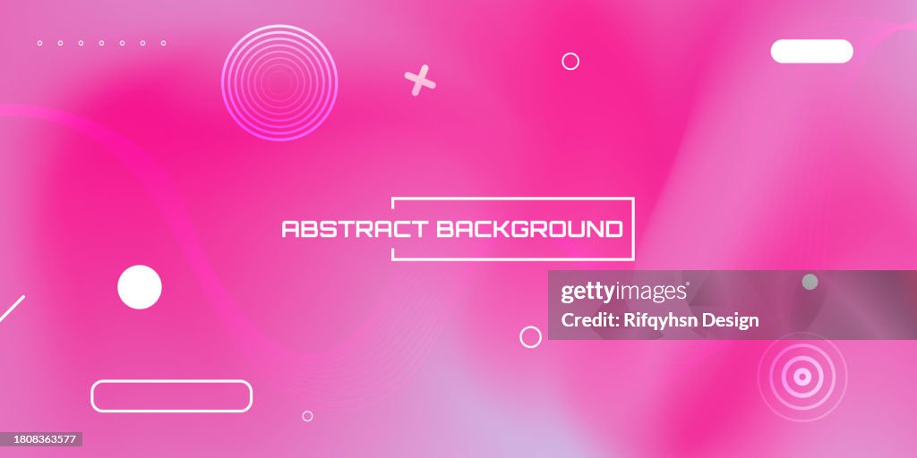 Blurred pink gradient abstract background for website landing page template design