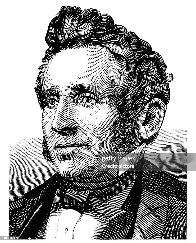 Charles Goodyear, american Erfinder.