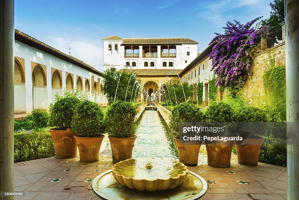 Alhambra gardens