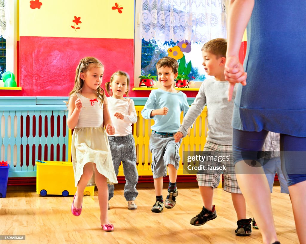 Children in Nursery School