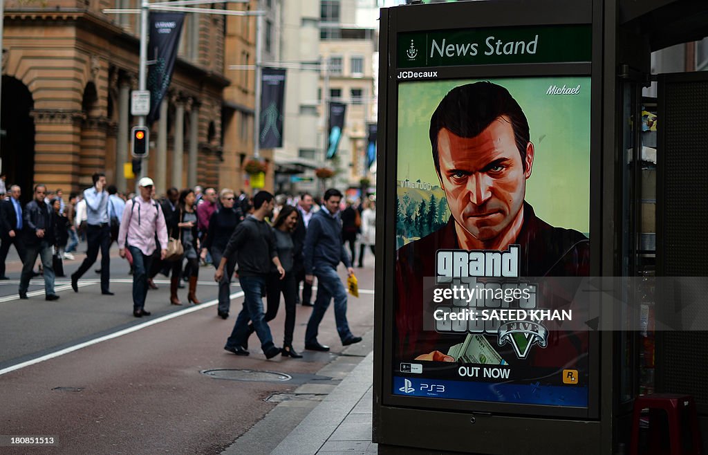 AUSTRALIA-ENTERTAINMENT-COMPUTING-GTA5