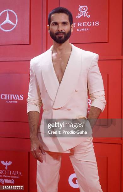 Shahid Kapoor attends GQ Men Of The Year 2023 on November 22, 2023 in Mumbai, India.