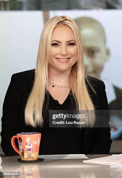 Guest co-host Meghan McCain visits "The View" today, Monday, September 16, 2013. Guests include Katie Couric ; Samantha Geimer and five-year-old...