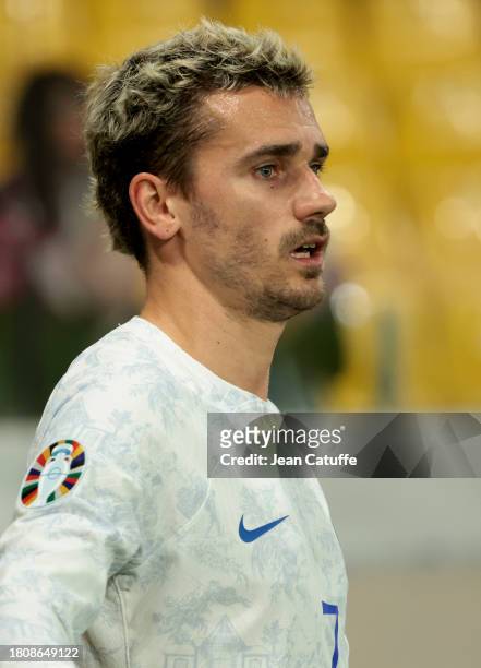 Antoine Griezmann of France looks on during the UEFA EURO 2024 European qualifier match between Greece and France at OPAP Arena, Agia Sofia Stadium...
