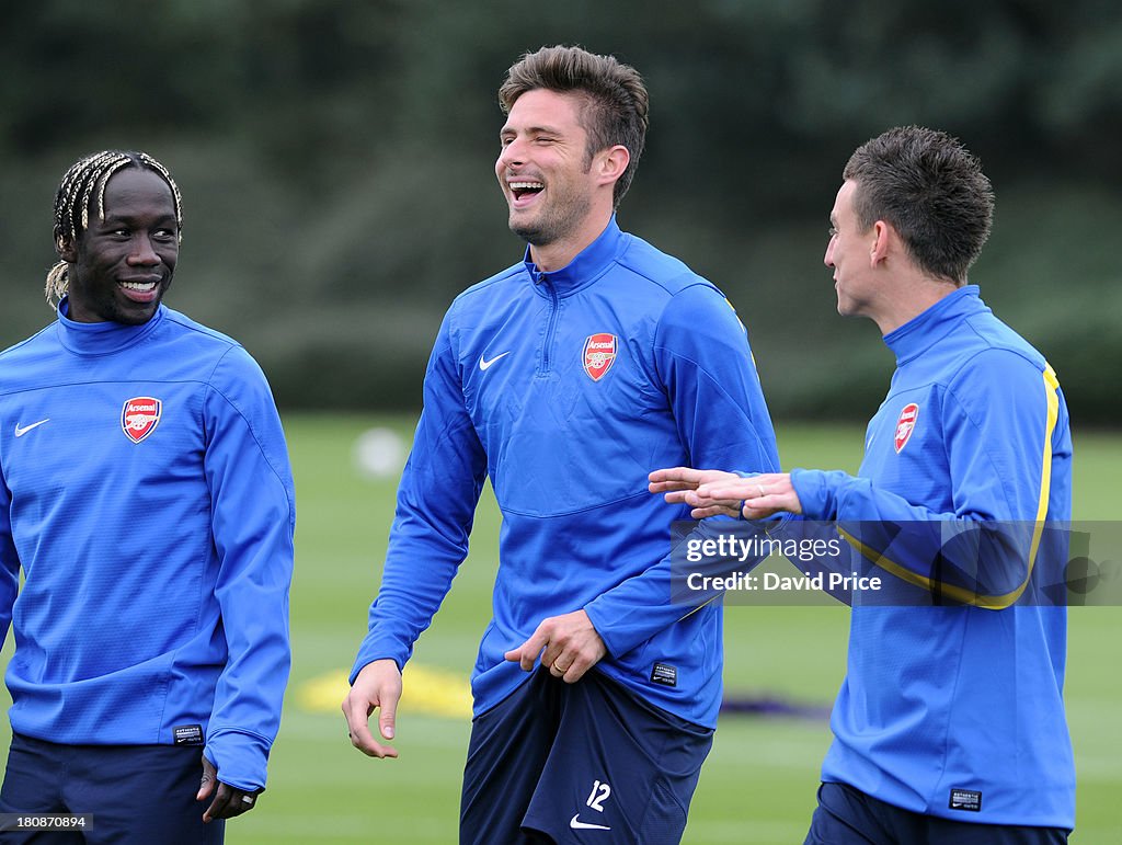 Arsenal Training Session