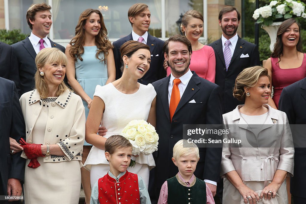 Civil Wedding Of Prince Felix Of Luxembourg & Claire Lademacher