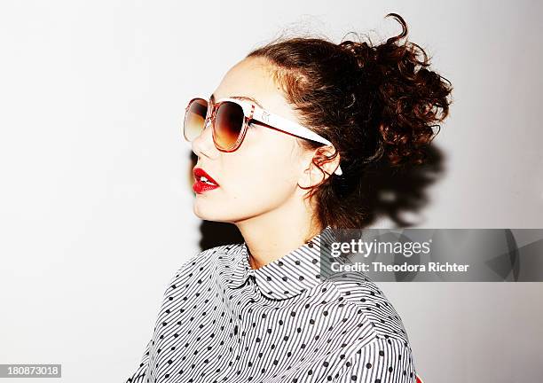 Actress Louise Chabat is photographed for Self Assignment on September 7, 2013 in Paris, France.