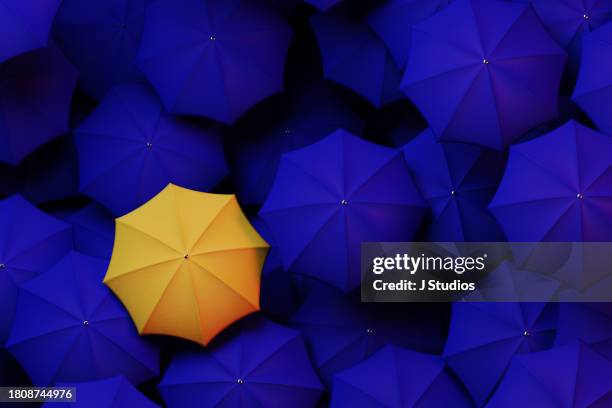 standing out from the crowd concept 2 - variety stock pictures, royalty-free photos & images