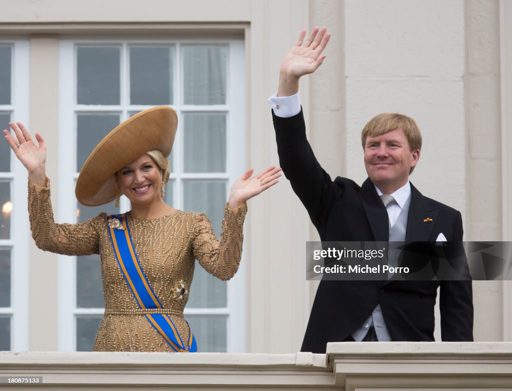 King Willem Alexander Of The Netherlands Attends Prinsjesdag (Prince's Day)