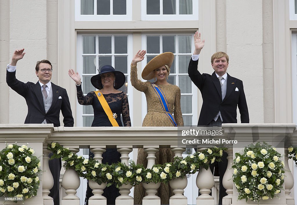 King Willem Alexander Of The Netherlands Attends Prinsjesdag (Prince's Day)