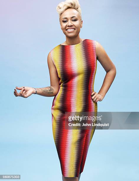 Singer Emeli Sande is photographed for the Sunday Times on January 27, 2013 in London, England.