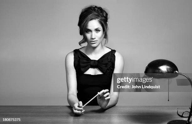 Actor Meghan Markle is photographed for Mr Porter magazine on May 30, 2012 in London, England.