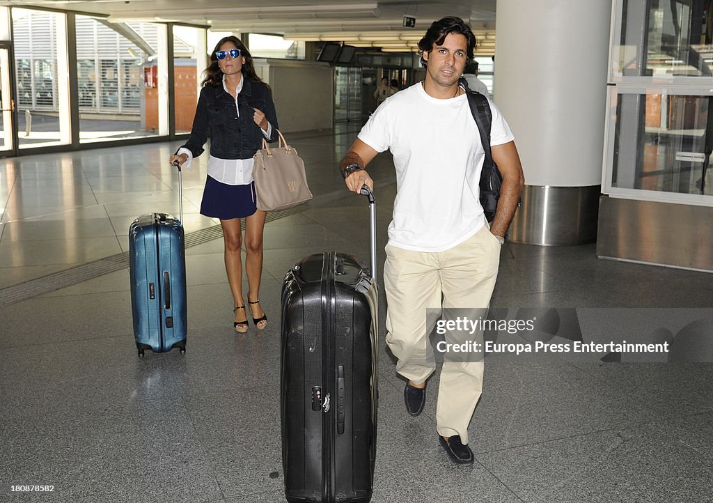 Francisco Rivera and Lourdes Montes Sighting In Madrid - September 16, 2013