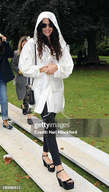 Eliza Doolittle seen at Fashion East fasion show on September 17, 2013 in London, England.