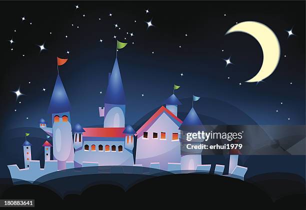 castle - castle background stock illustrations