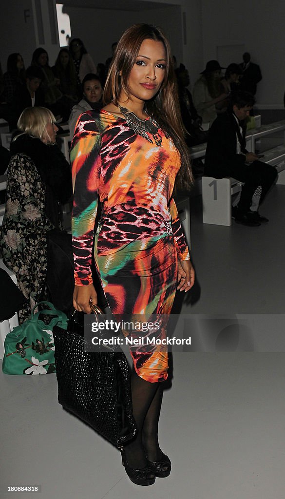 Celebrity Sightings At London Fashion Week SS14 - Day 5