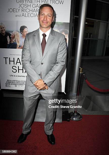 Stuart Blumberg arrives at the "Thanks For Sharing" - Los Angeles Premiere at ArcLight Hollywood on September 16, 2013 in Hollywood, California.